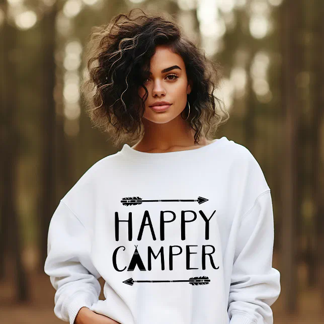 Happy Campers Long Sleeve Romper main image 1