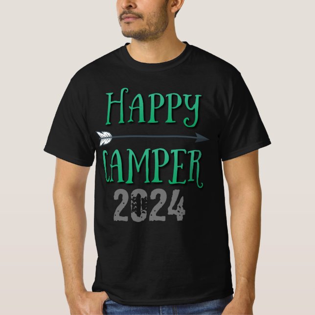 Happy Camper T-Shirt (Front)