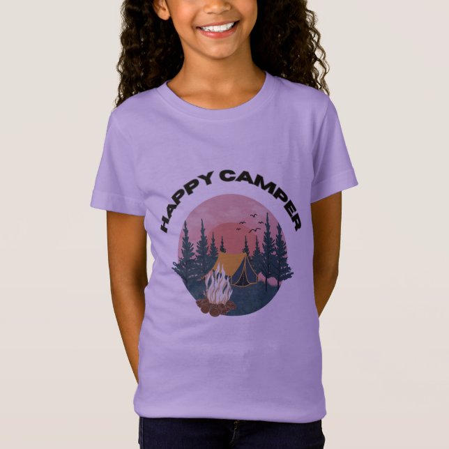 HAPPY CAMPER T-Shirt (Front)
