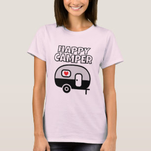 Happy Camper t shirt for camping lover