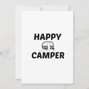 HAPPY CAMPER THANK YOU CARD