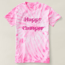Happy Camper tie dye tee