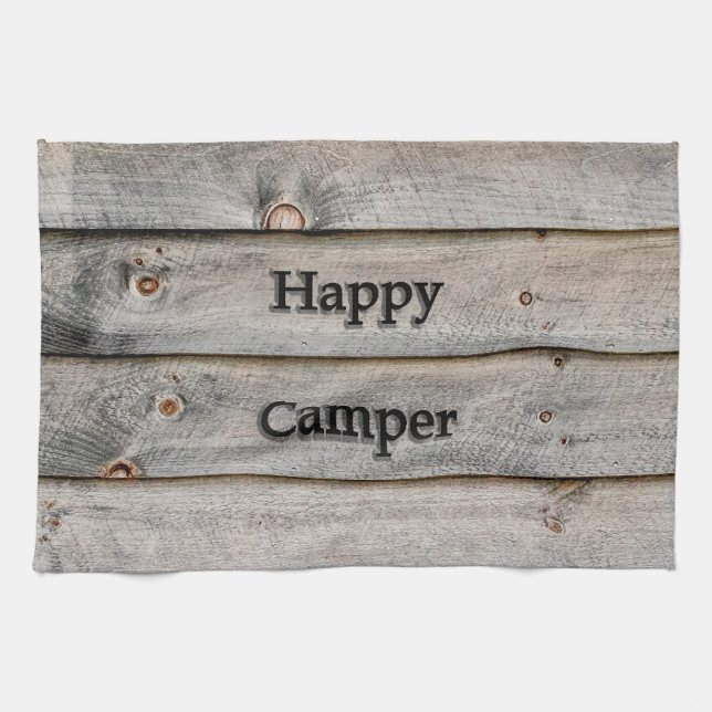 Happy Camper Towel (Horizontal)
