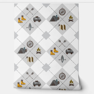 Happy Camper Wallpaper