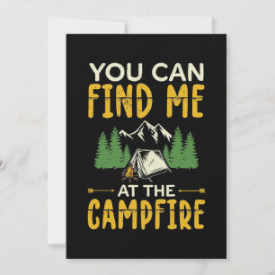 Happy Camper You Can Find Me At The Campfire Save The Date