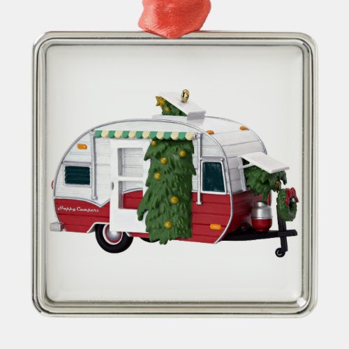 HAPPY CAMPERS CHRISTMAS ORNAMENT