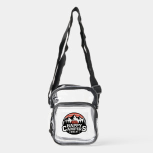 Happy Campers Clear Crossbody Bag