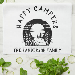 https://rlv.zcache.com/happy_campers_family_name_camping_trip_black_white_kitchen_towel-r4553e719e8a247f697c258af658745c7_2c81h_8byvr_307.jpg