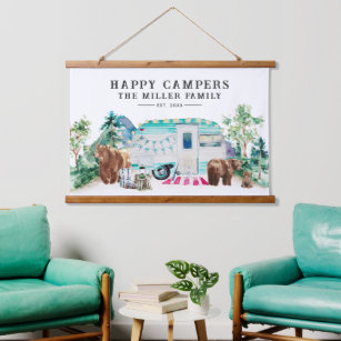 Happy camper Wall Mural  Buy online at Europosters