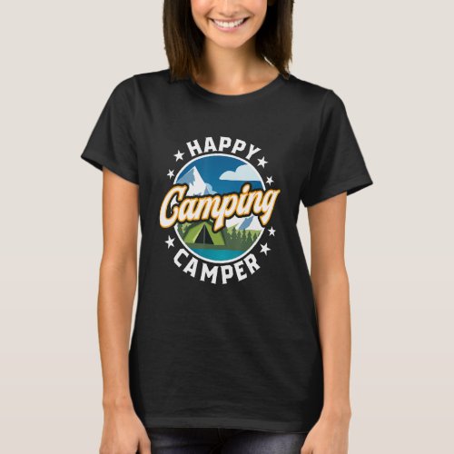 Happy Campers For Adventurers T_Shirt