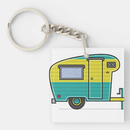 HAPPY CAMPERS KEY CHAIN