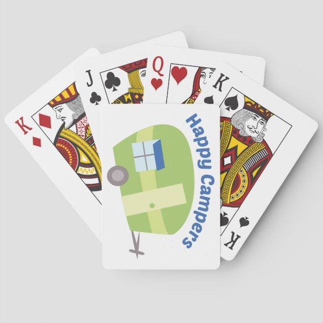Happy Campers Poker Cards (Back)