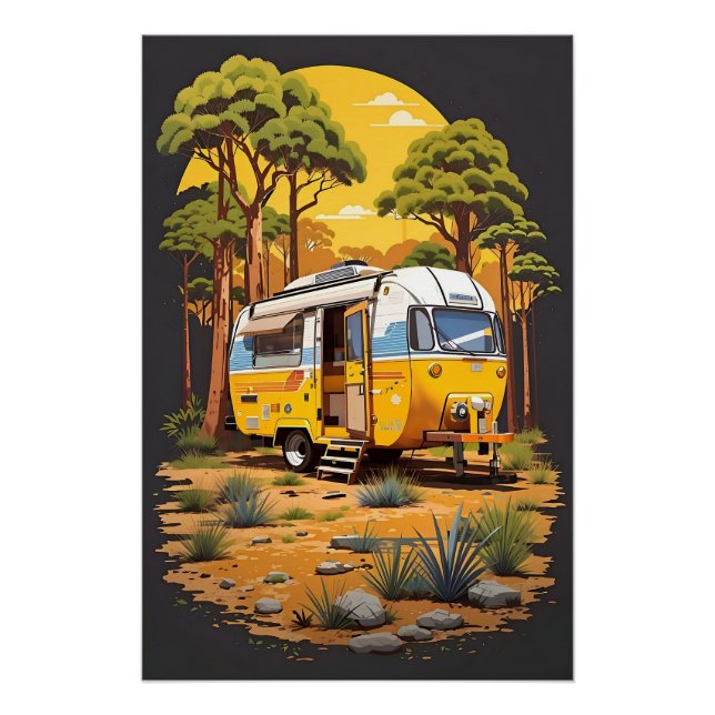 Happy Campers Poster (Front)