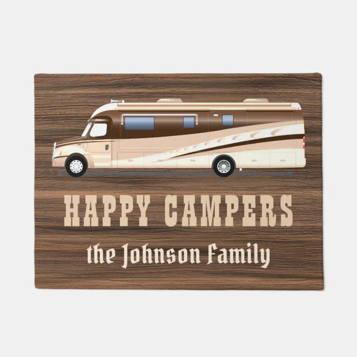 Custom Door Mat | Personalized Doormat | Camper Decor
