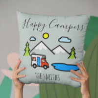Happy Campers RV Personalize Camping Mountains
