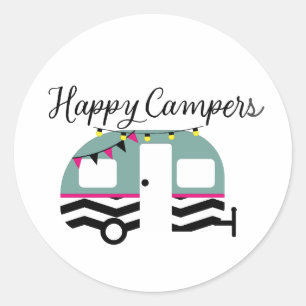 Happy Campers Sticker