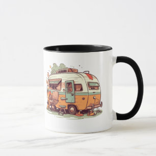 happy campers trailer mug