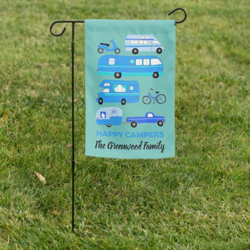 Happy Campers Vanlife RVlife CUSTOM Camping Sign