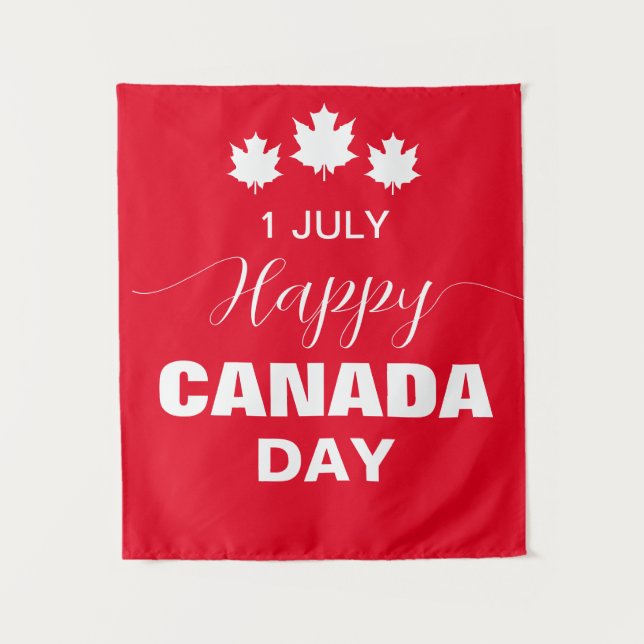 Happy Canada day Backdrop (Front)