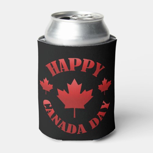 Happy Canada Day  Can Cooler