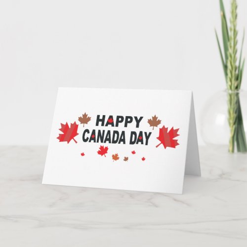 Happy Canada Day Card