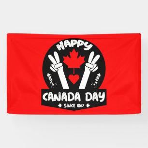 Happy Canada Day July 1    Banner