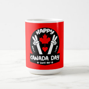 Happy Canada Day July 1  Coffee Mug