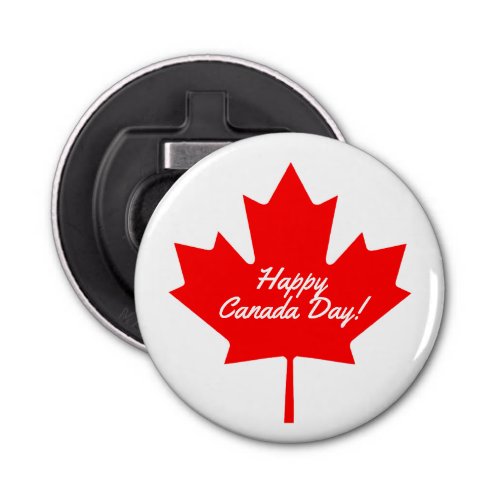 Happy Canada Day magnetic beer Bottle Opener
