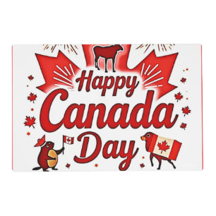 Happy Canada Day! Placemat