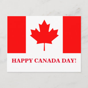 HAPPY CANADA DAY POSTCARD