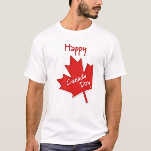 Happy Canada day T_Shirt