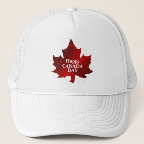 Happy CANADA DAY  Trucker Hat