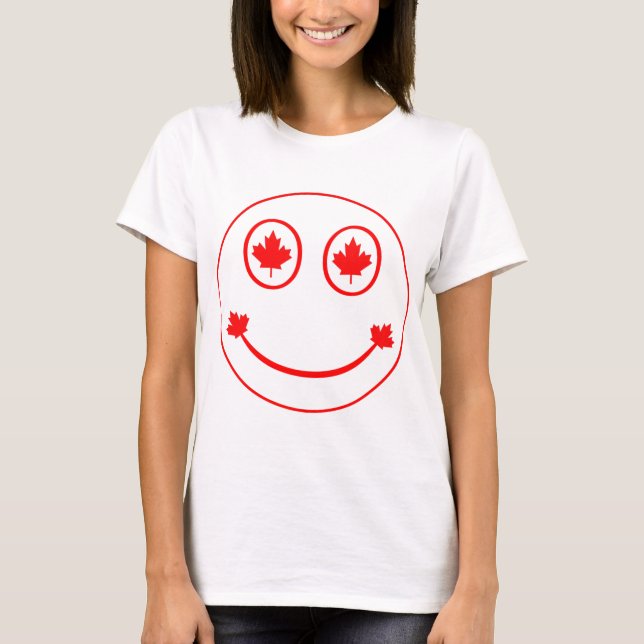 Happy Canadian T-Shirt (Front)