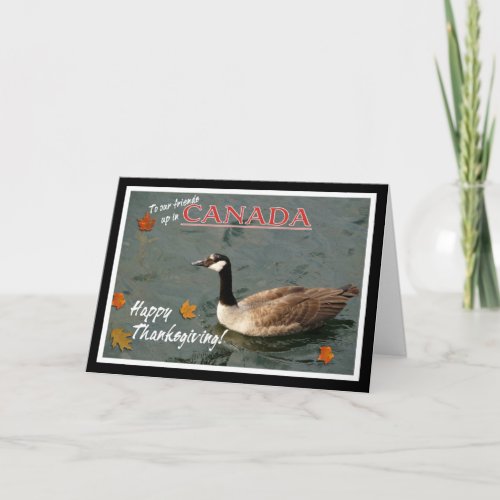 Happy Canadian Thanksgiving_Canada Goose Holiday Card