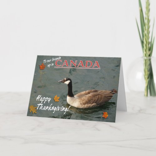 Happy Canadian Thanksgiving_Canada Goose Holiday Card