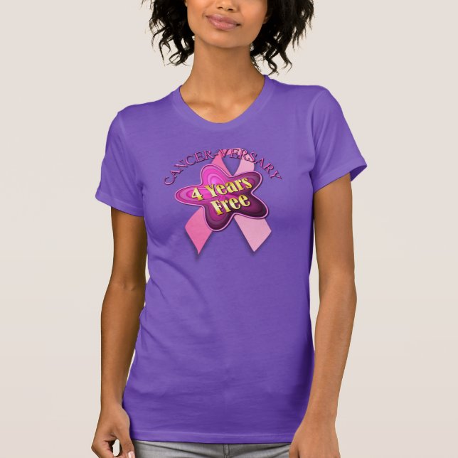 Happy Cancer-versary T-Shirt (Front)