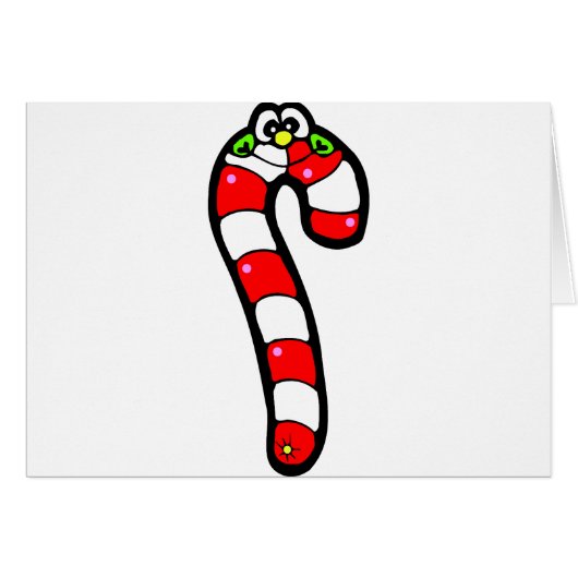 Happy Candy Cane (Front Horizontal)