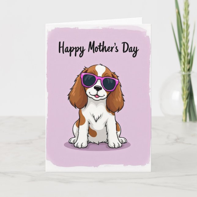 Happy Canine Mothers Card (Front)