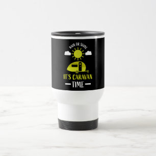 happy caravan camping trip travel mug