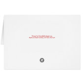 Happy Card (Back Horizontal)