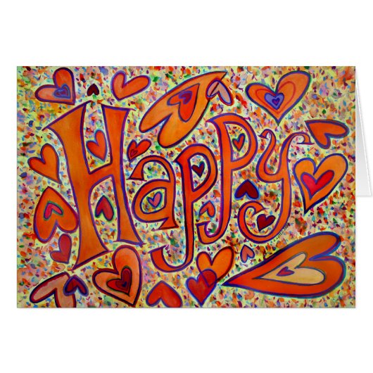 Happy Card (Front Horizontal)