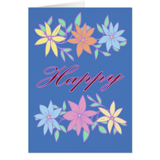 Happy Card #1 (Front)