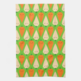 Happy Carrots & Parsnips Towel