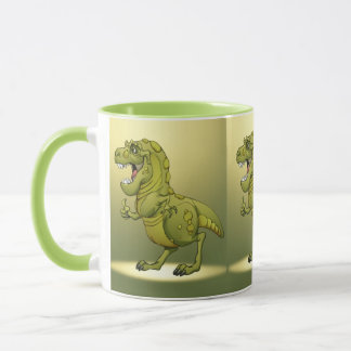 Happy Cartoon Dinosaur Giving the Thumbs Up! Mug