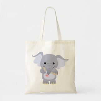 Happy Cartoon Elephant Bag