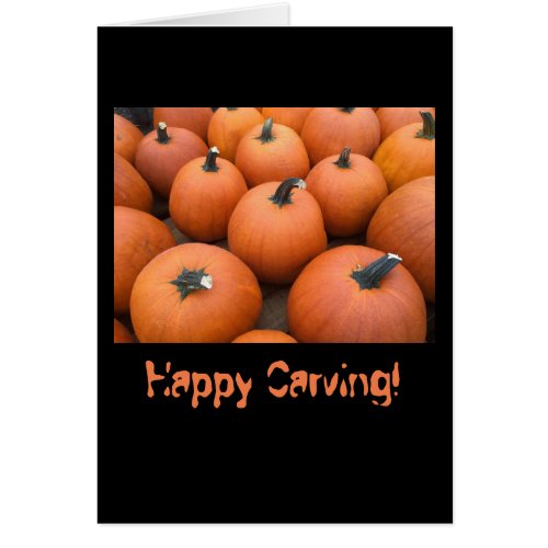 Happy Carving