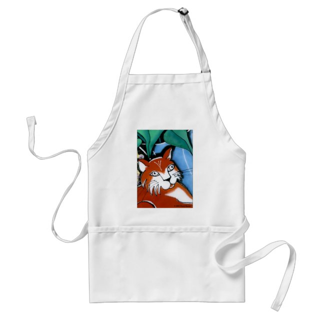 Happy Cat Adult Apron (Front)