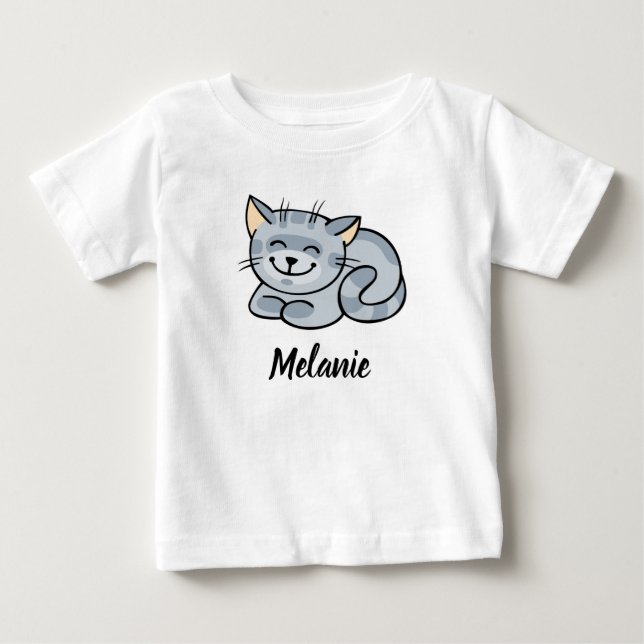 Happy cat baby T-Shirt (Front)