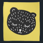 Happy Cat Face 😻 Bandana<br><div class="desc">Do you want to feel the happiness and peace of a cat? With its warm colors, this design will be great for you or your loved ones who search a gift for.</div>