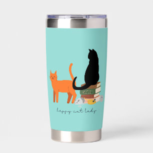 Happy Cat Lady Insulated Tumbler